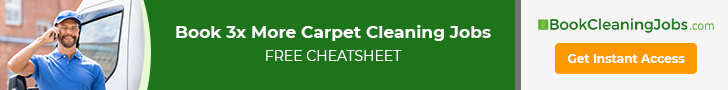 Book 3x More Carpet Cleaning Jobs - Free Cheatsheet!